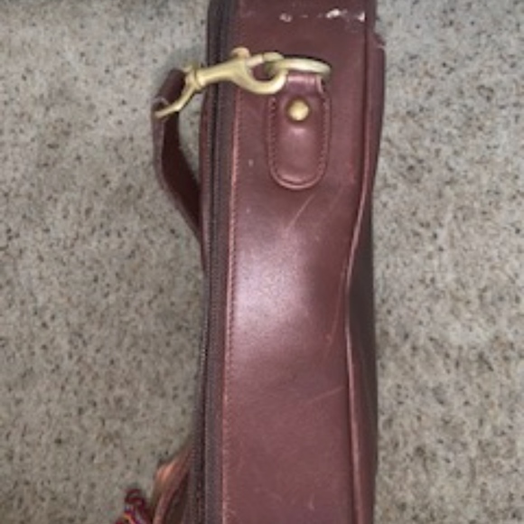 Coach Brand Leather Briefcase - Picture 6 of 8